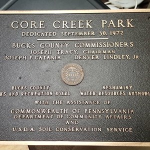 Core Creek Park Engraving
