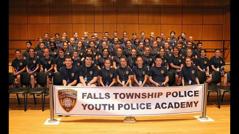 Falls Township Police Department Youth Police Academy