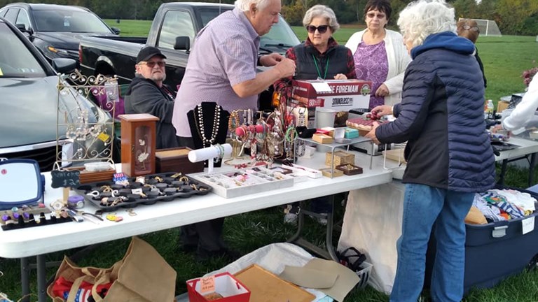 April Community Yard Sale to Benefit Fallsington Library