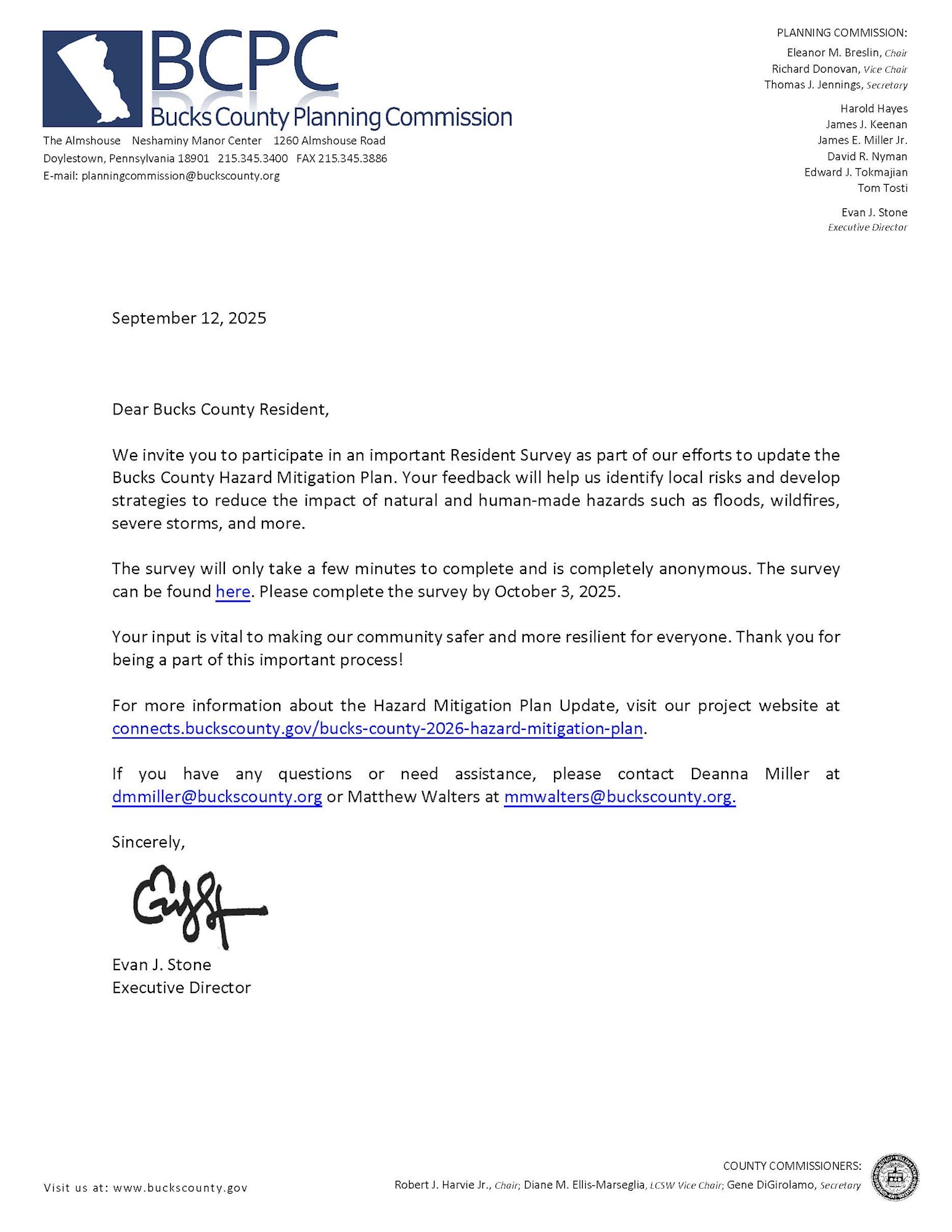 HMP Letter To Residents 09.12.2025