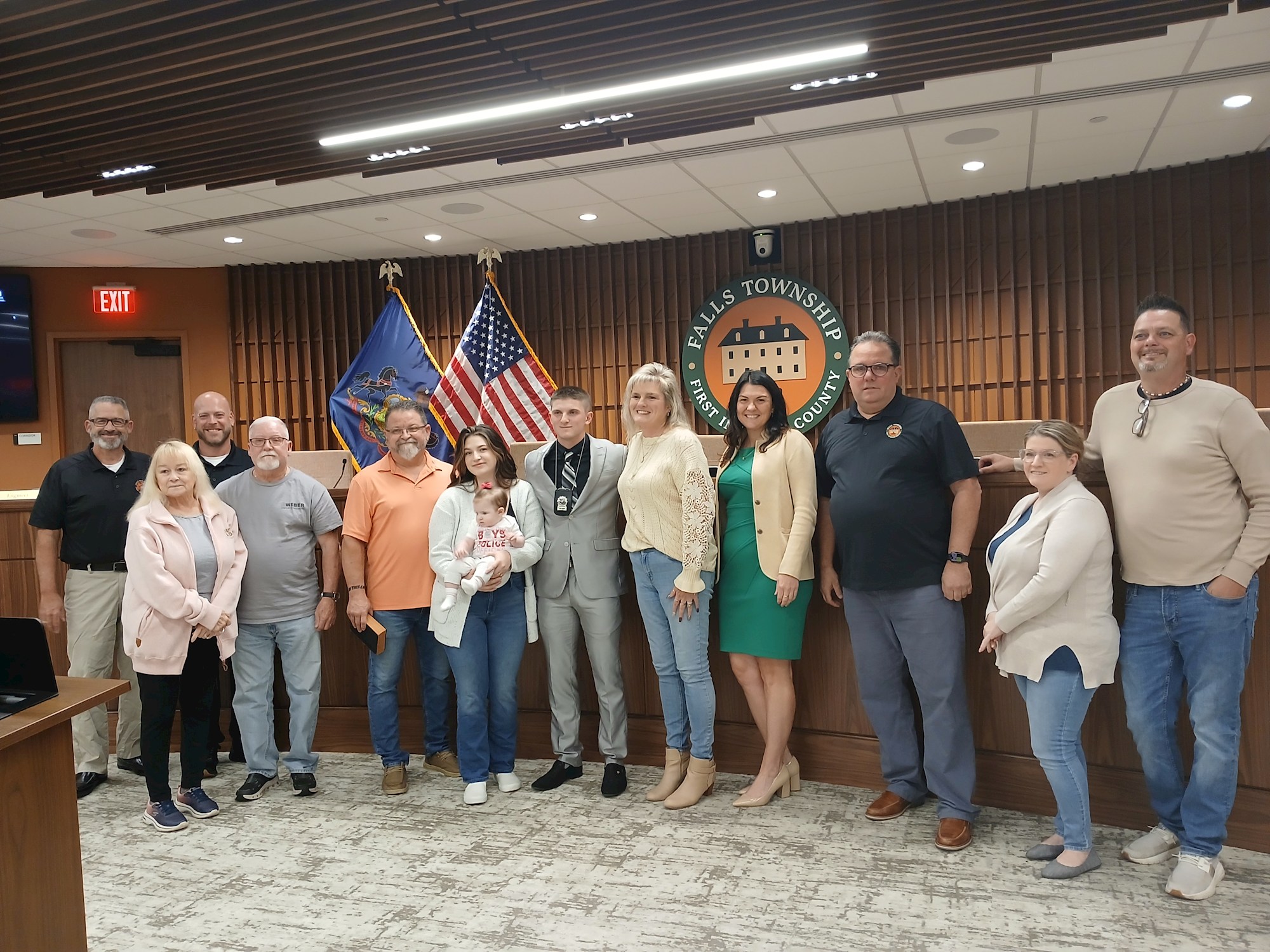 Falls Hires New Police Officer
